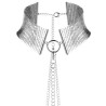 Bijoux - Désir Métallique Collier Métallisé Argent